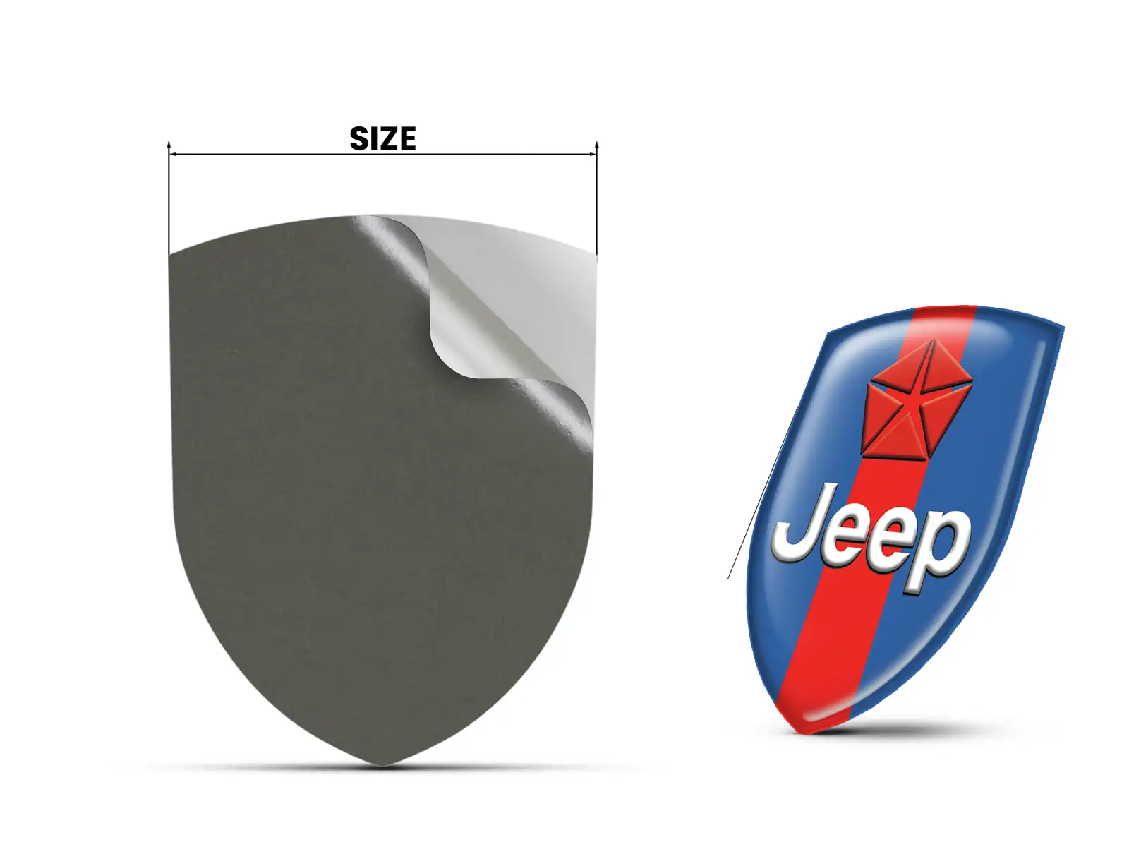 Jeep Windschutzbanner Edition Premium Anpassbar Auto